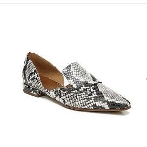 Franco Sarto Artisan Snakeskin Print Leather Slip-on